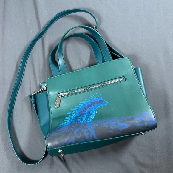 Loungefly Studio Ghibli Princess Mononoke Kodama Forest Crossbody O0054 - Picture 5 of 6